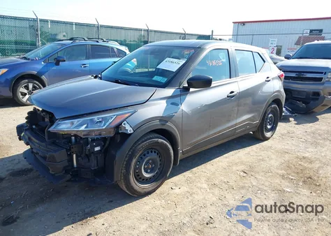 2023 Nissan Kicks S Xtronic Cvt z USA, uszkodzony, nr VIN 3N1CP5BV5PL539745